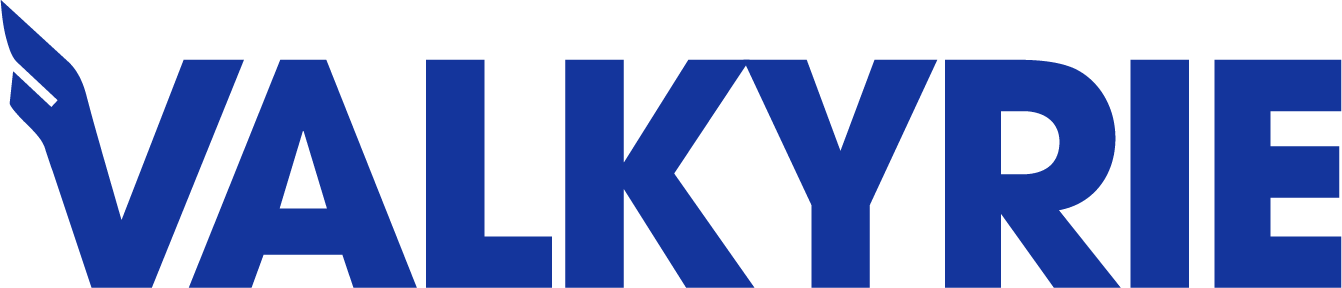 Valkyrie Logo blue